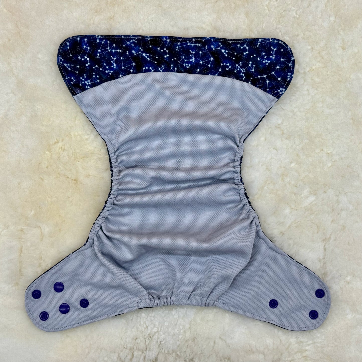 Little Bear Tushies Stars Constellations AWJ Pocket Diaper