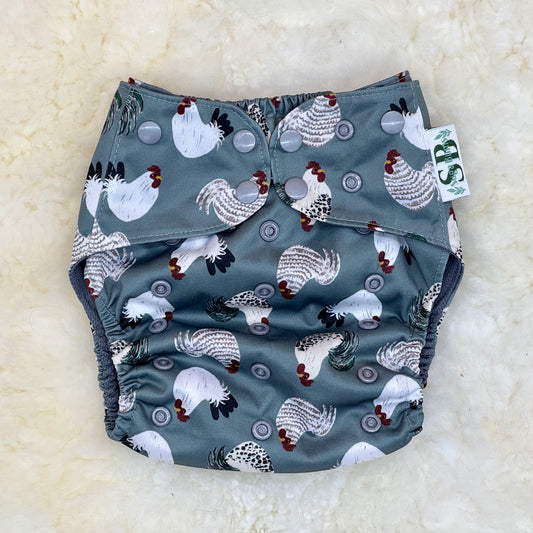 Suga Bums Chicken AWJ Pocket Diaper