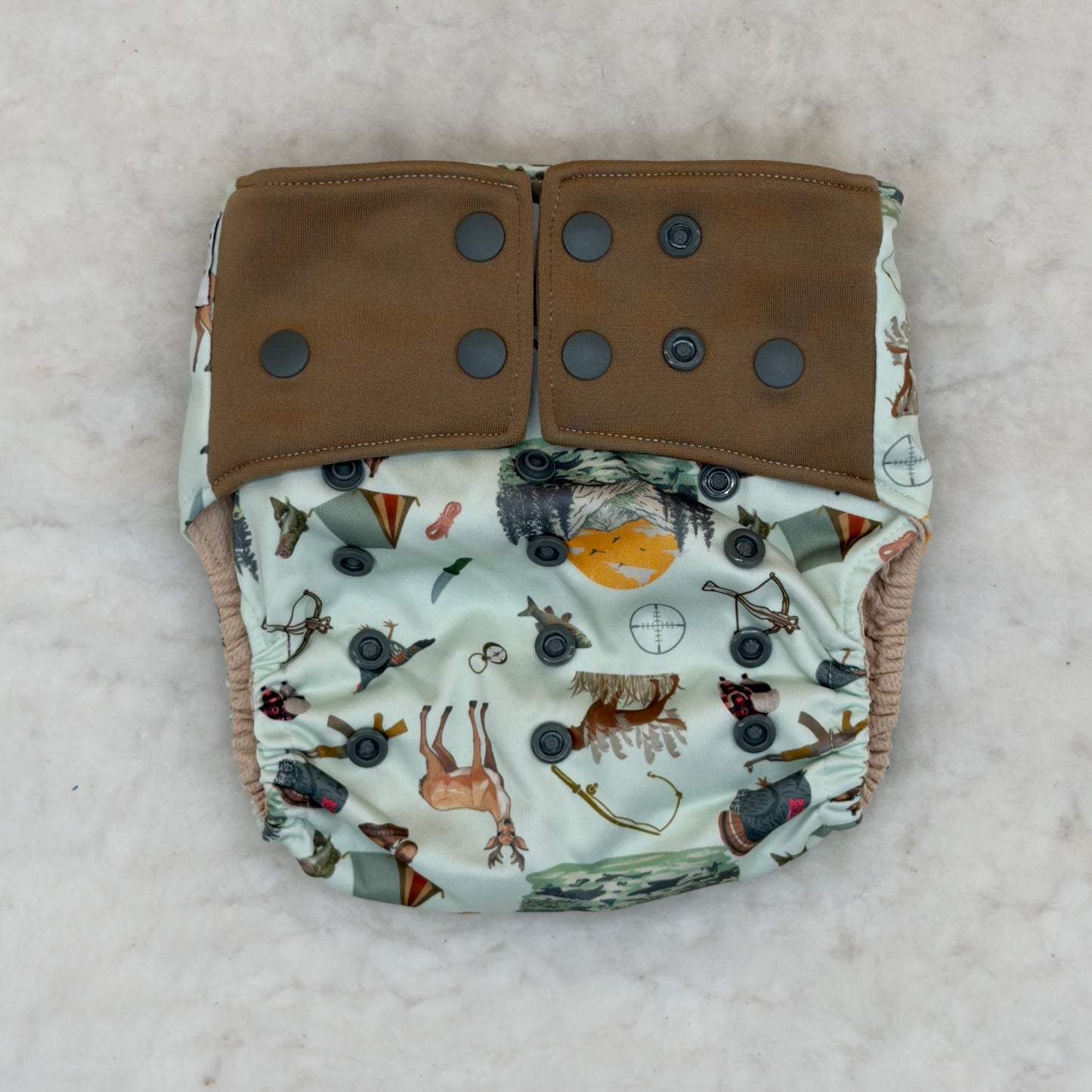 La La Booty Hunting AWJ Pocket Diaper - Brand New