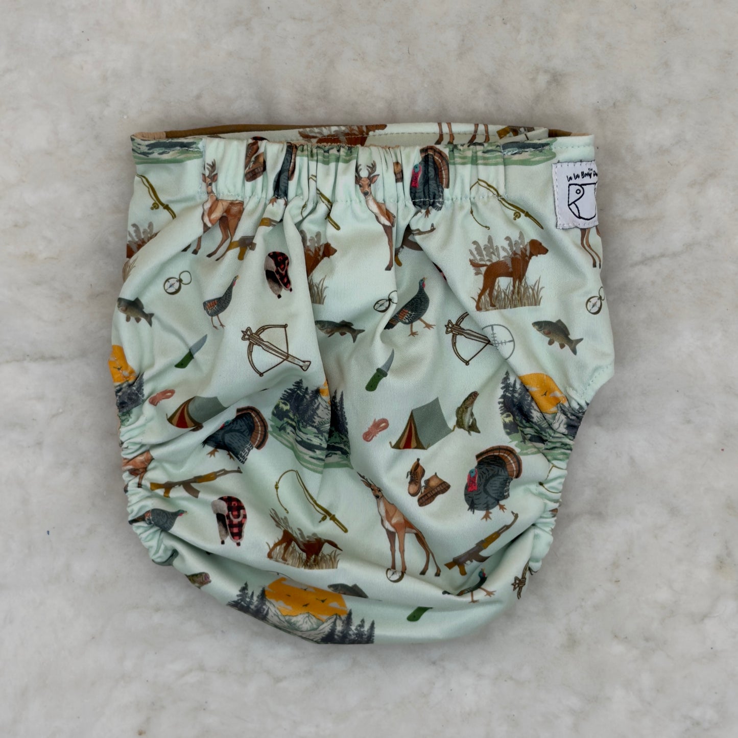 La La Booty Hunting AWJ Pocket Diaper - Brand New