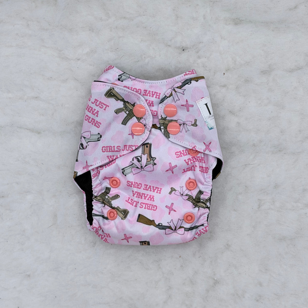 L.A. Cloth & Co Newborn All-in-One Cloth Diaper - Brand New