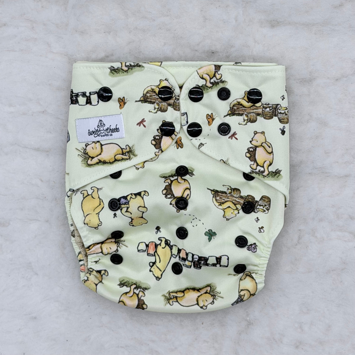 Sweet Cheeks Classic Storybook Friends Pocket Diaper - Brand New