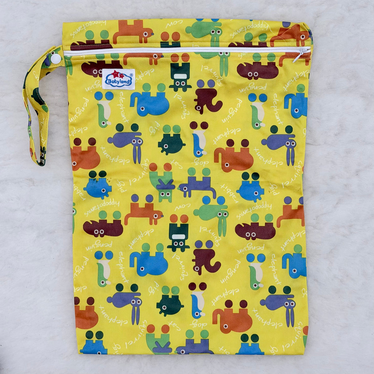 Babyland Medium Single-Pocket Wet Bag - Brand New