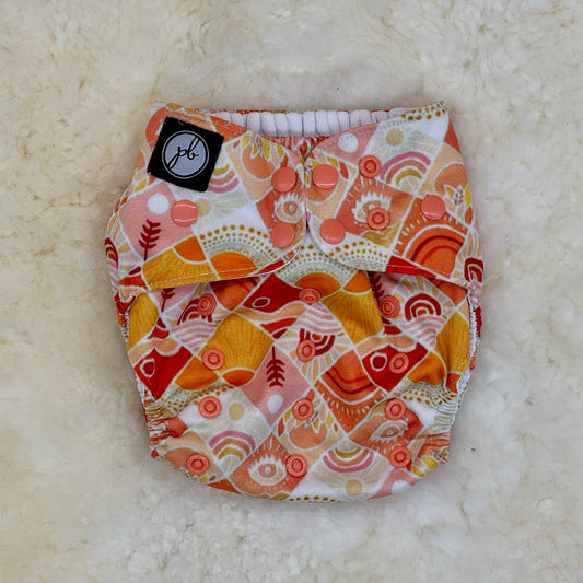 Pannolino Bambino Sunrise Rainbow AWJ Pocket Diaper