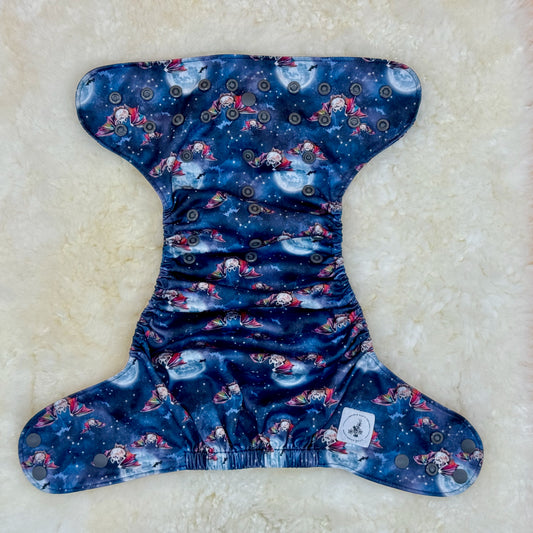 Little Haven Cloth Rainbow Bats AWJ Pocket Diaper