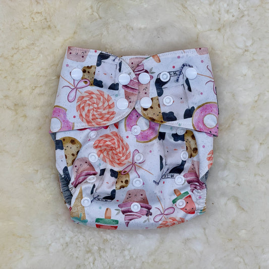 Scrunchy Bums Sweet Treats AWJ Pocket Diaper
