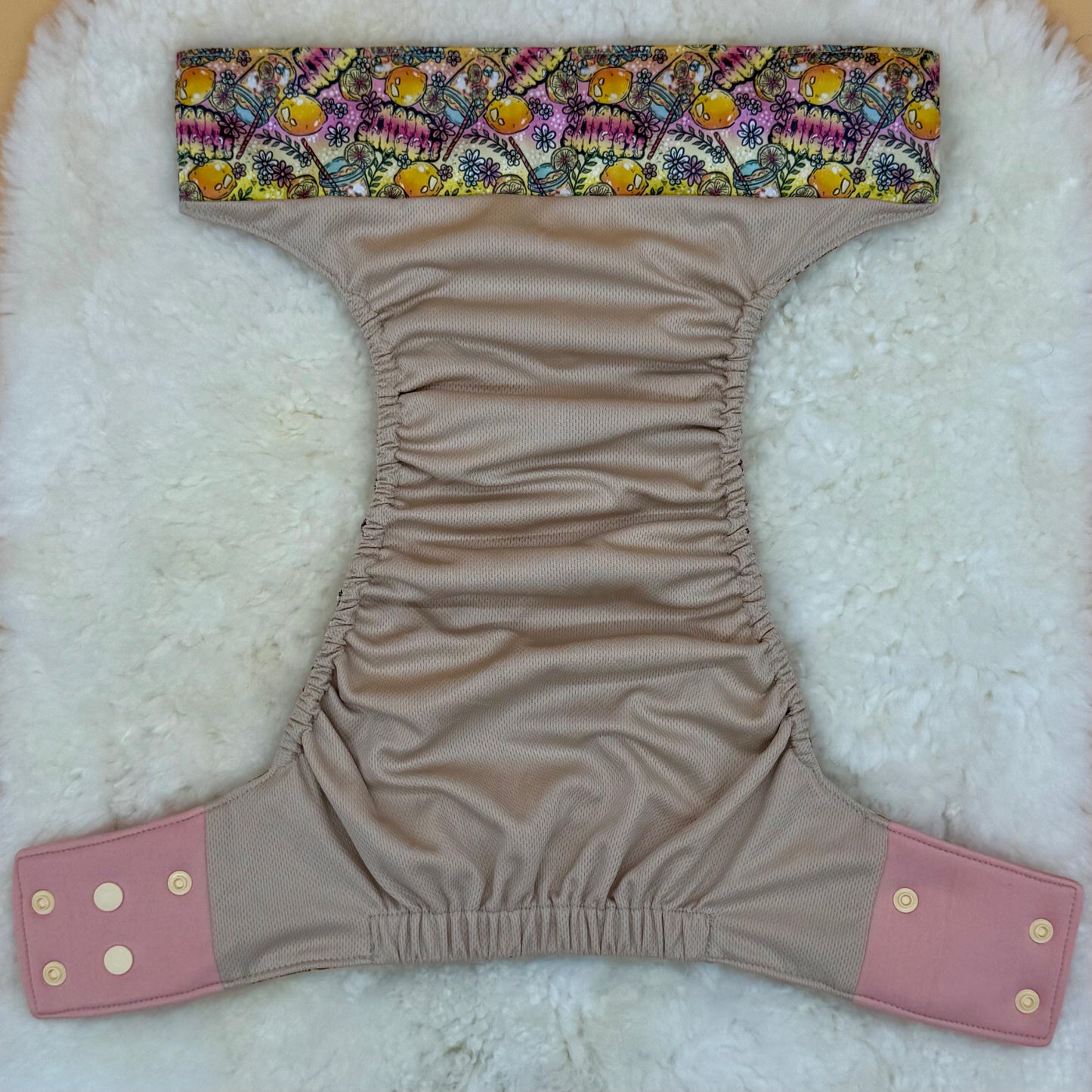 La La Booty Lemonade XL AWJ Pocket Diaper