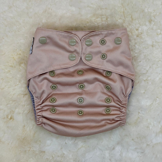 Wickham Wild Solid Tan AWJ Pocket Diaper