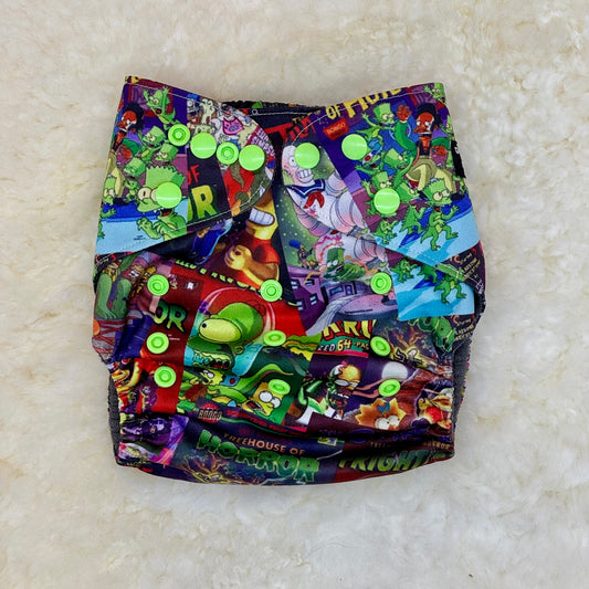 Dark Side Diapers Simpsons Treehouse of Horror Pocket Diaper