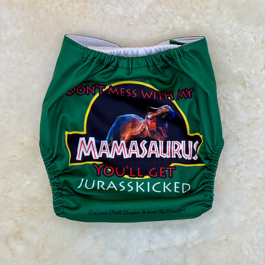 GoGreen Cloth Diapers Mamasaurus Jurassic Pocket Diaper