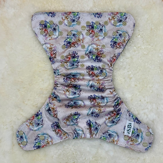 Suga Bums Wizarding Houses AWJ Pocket Diaper
