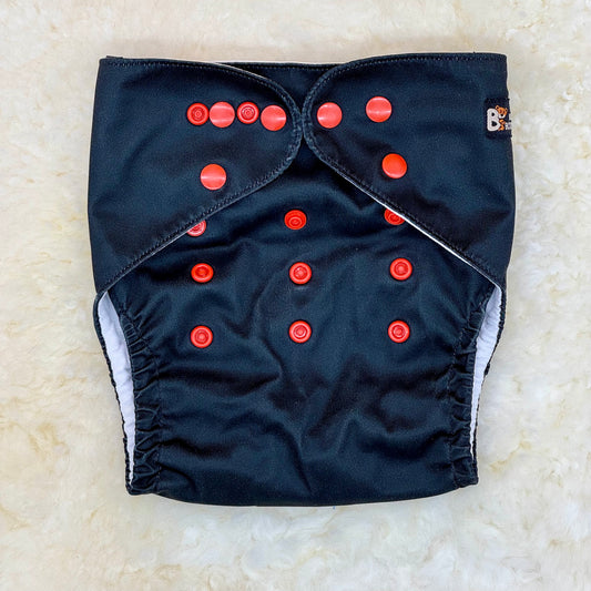 Bear Booties Chucky Horror Pocket Diaper - Stretched Elastics
