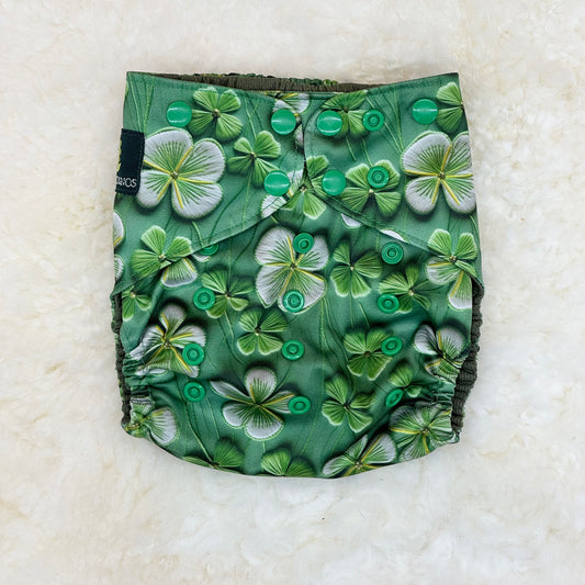 3 Little Dinos 3D Clover AWJ Pocket Diaper