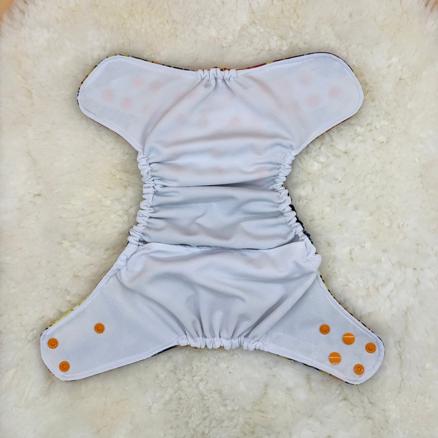 FabuFluff Sublime Sun Face AWJ Pocket Diaper
