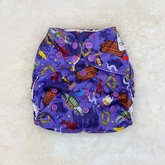 Texas Tushies Friends TV Show AWJ Pocket Diaper