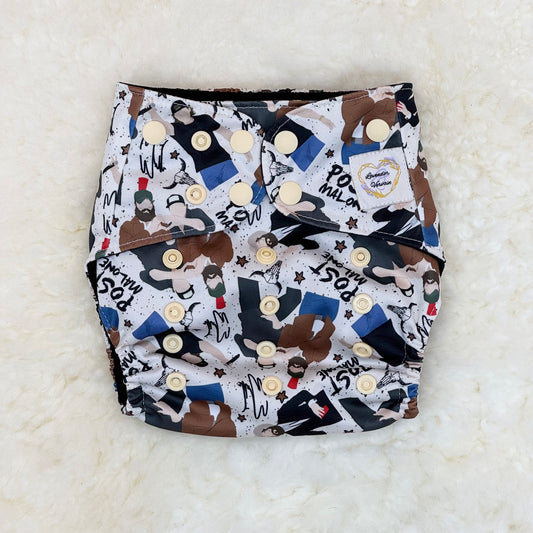Lavender & Vervain Post Malone AWJ Pocket Diaper