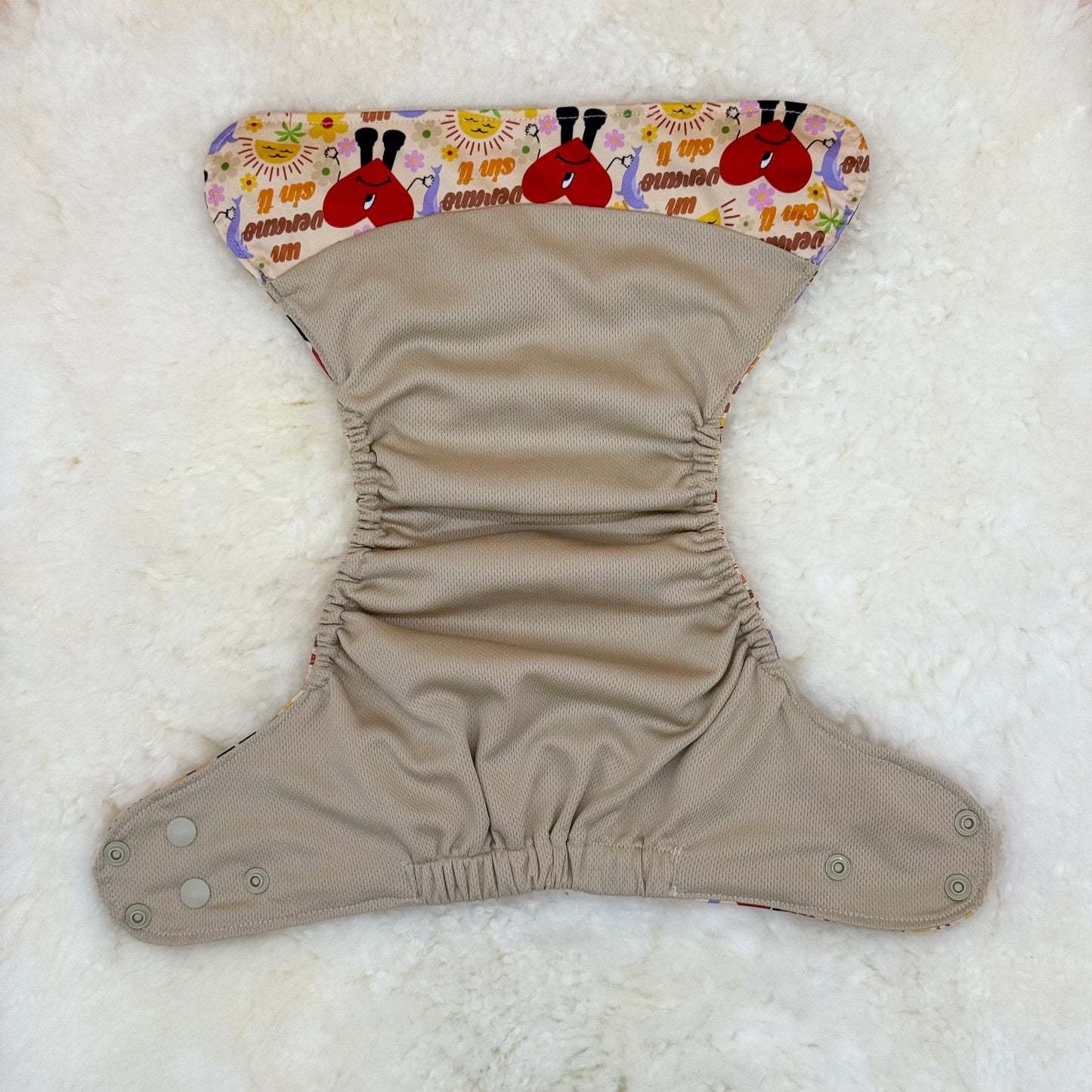 My Dear Cloth Bad Bunny Un Verano Sin Ti AWJ Pocket Diaper