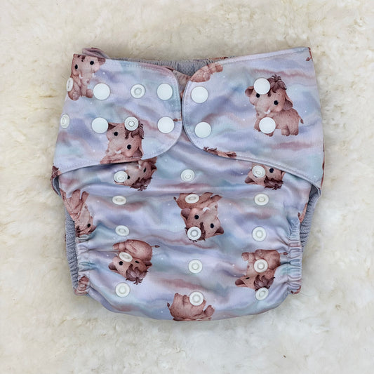 Cloth Joy - Bray Cloth Co Baby Wooly Mammoth AWJ Pocket Diaper