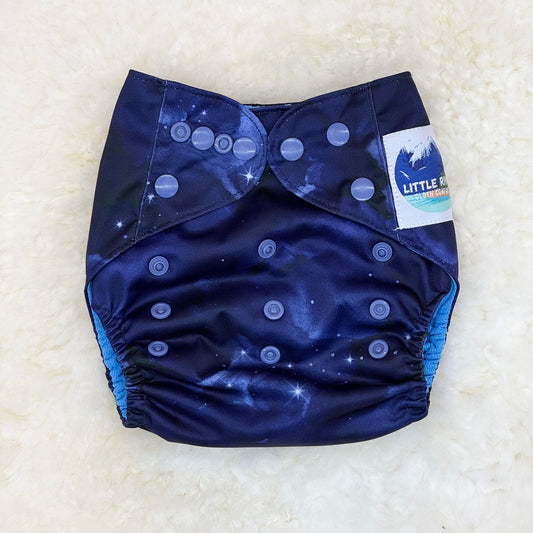 Little River Cloth Co. Starry Sky AWJ Pocket Diaper