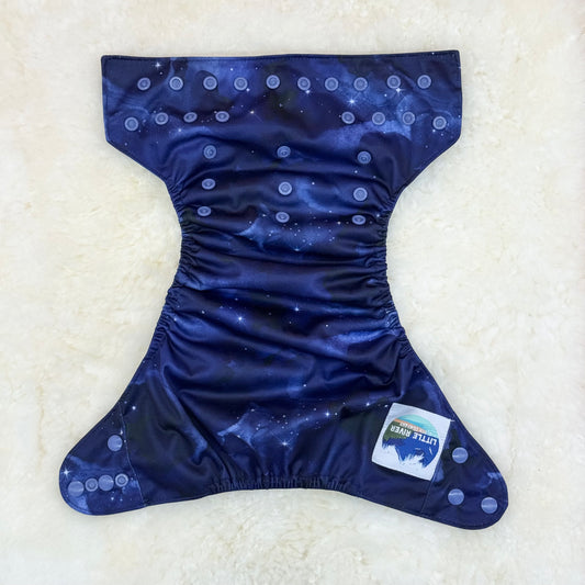 Little River Cloth Co. Starry Sky AWJ Pocket Diaper