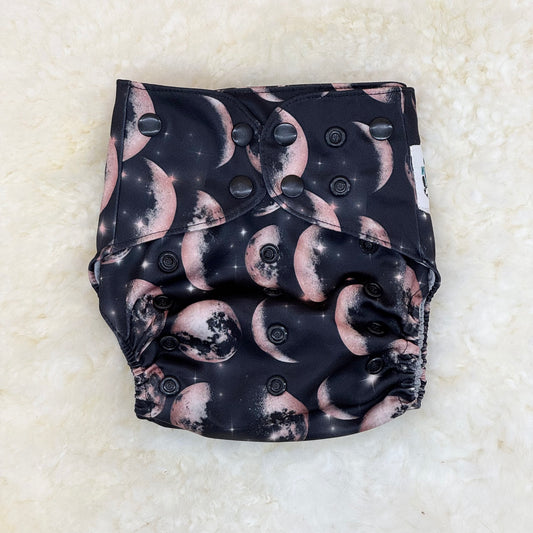 Little Bear Tushies Moon Phases AWJ Pocket Diaper