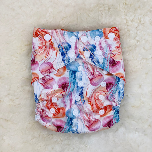 Teddy Tails Colorful Jellyfish AWJ Pocket Diaper