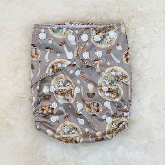 Teddy Tails Mushroom AWJ Pocket Diaper