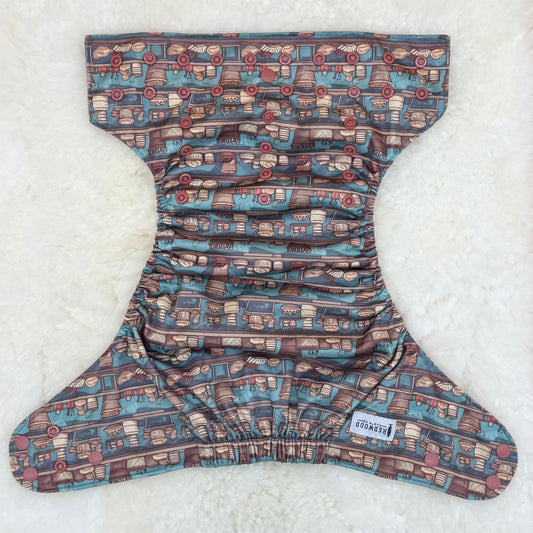 Redwood Cloth Co Pantry Shelves XL AWJ Pocket Diaper