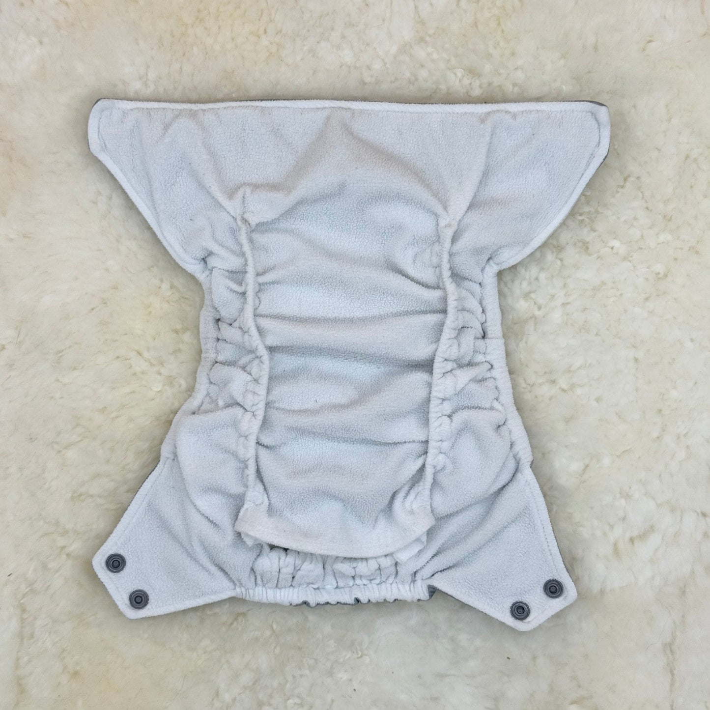 Rumparooz Solid Gray Pocket Diaper