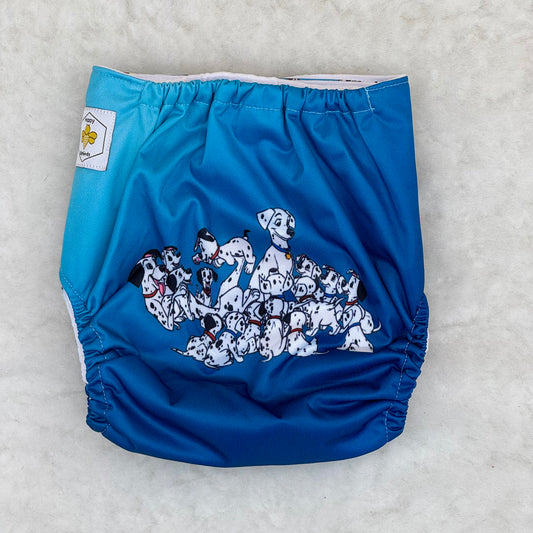 Happy Beehinds Spotted Dogs Magical Characters Pocket Diaper - New