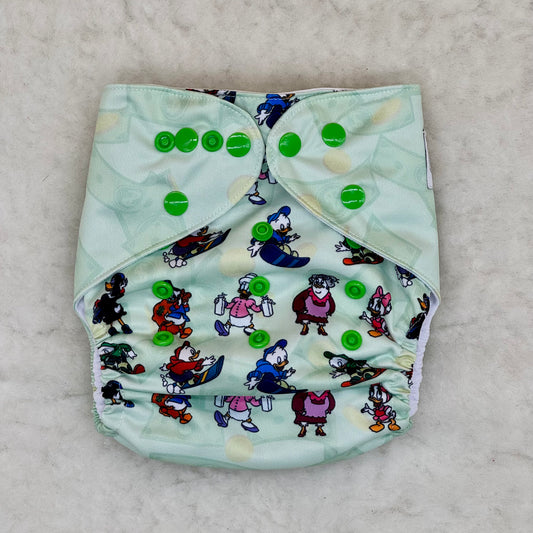 Happy Beehinds Magical Character Duck Friends Pocket Diaper - New