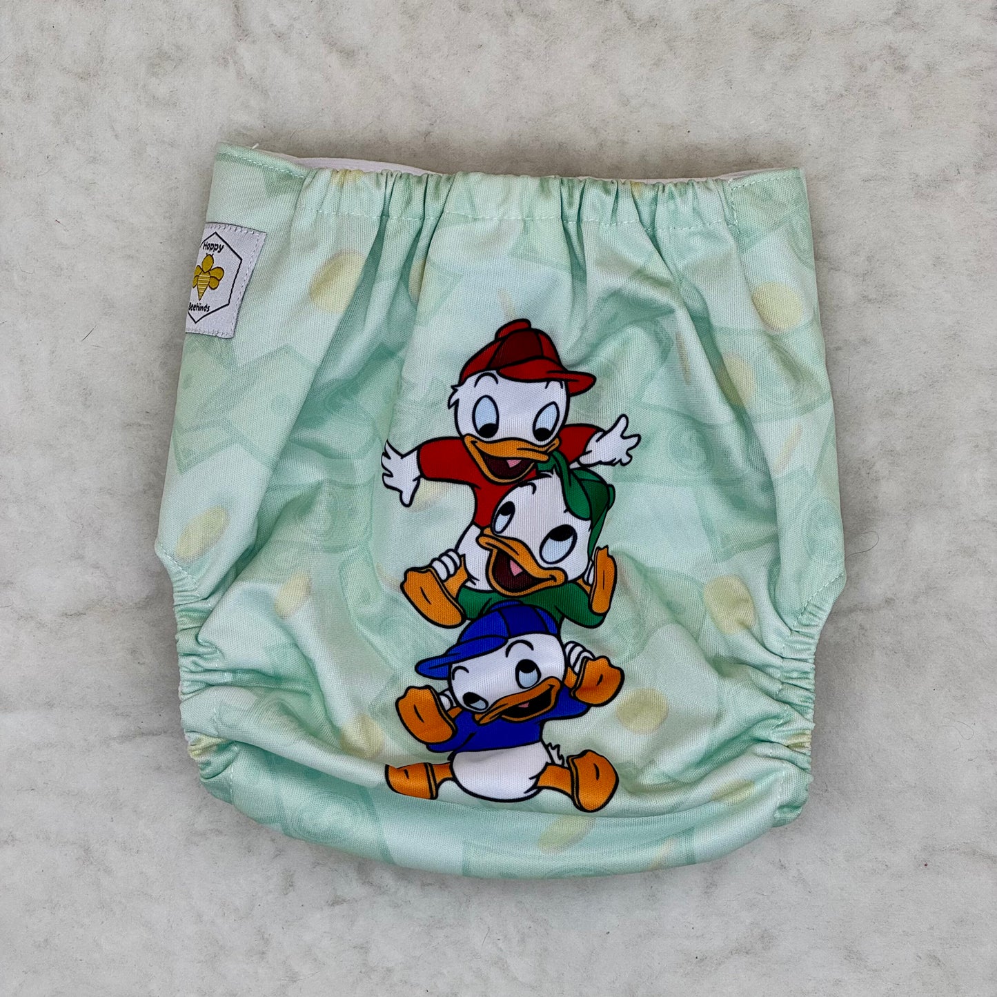 Happy Beehinds Magical Character Duck Friends Pocket Diaper - New