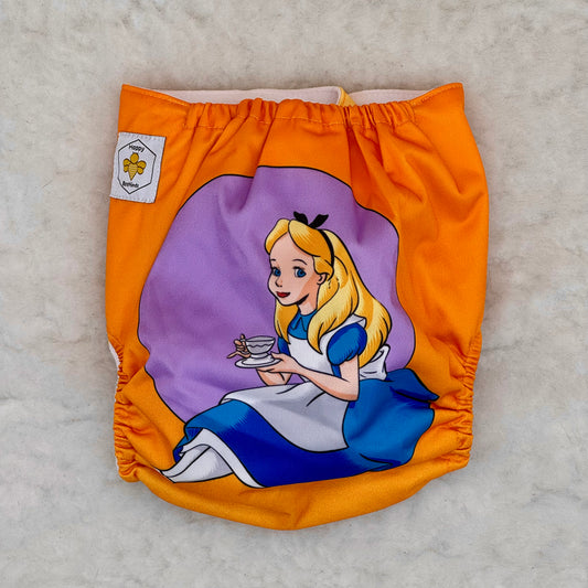 Happy Beehinds Alice Unbirthday Pocket Diaper - New