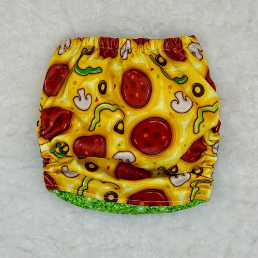 Baby Got Cloth WAHM Pizza AWJ Diaper Cover