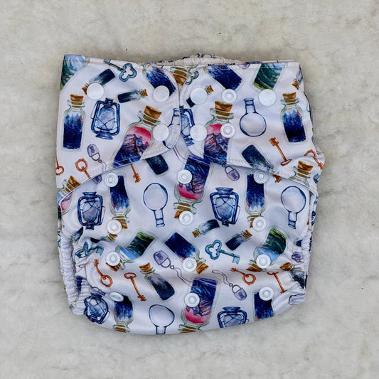 Stout House Nature Bottles Witchy AWJ Pocket Diaper