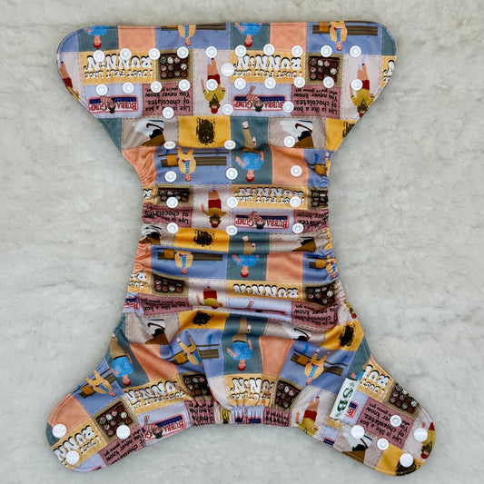 Suga Bums Forrest Gump I Just Felt Like Runnin’ AWJ Pocket Diaper