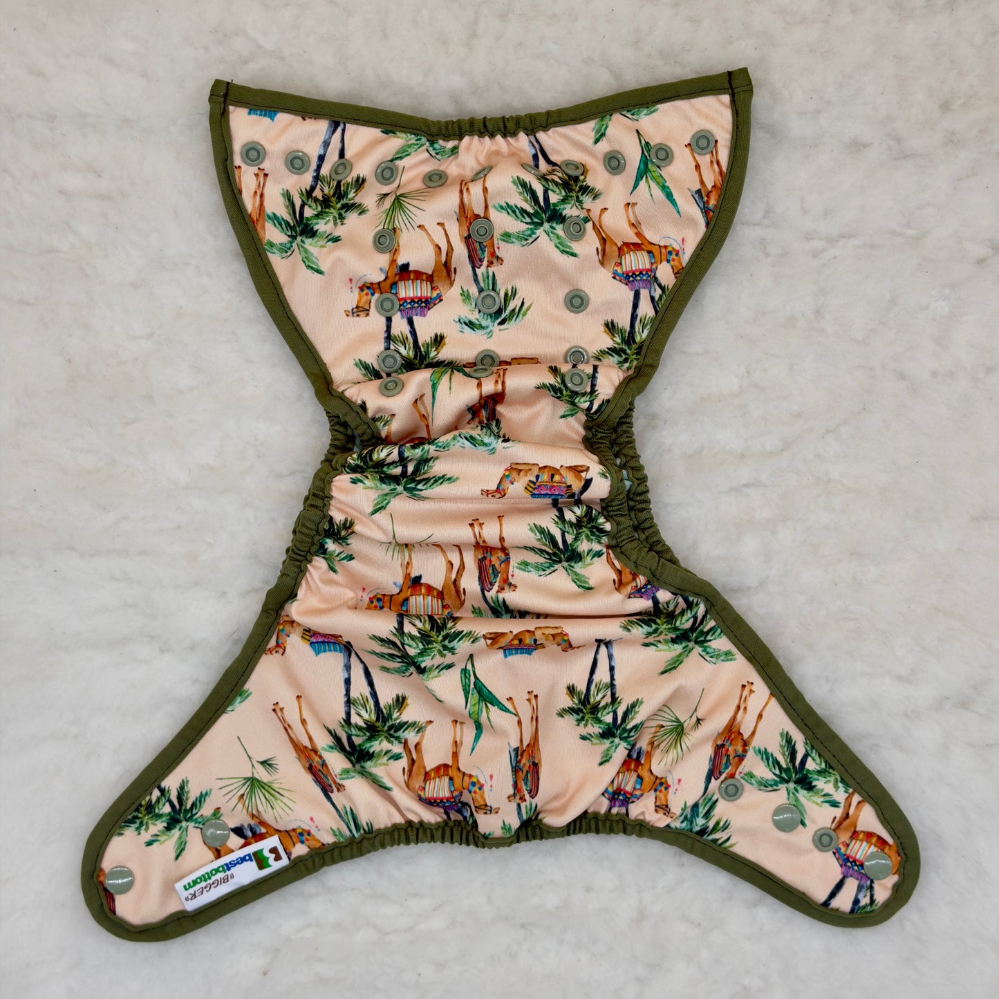 Best Bottom Bigger Caravan Camel Palm Trees Cover