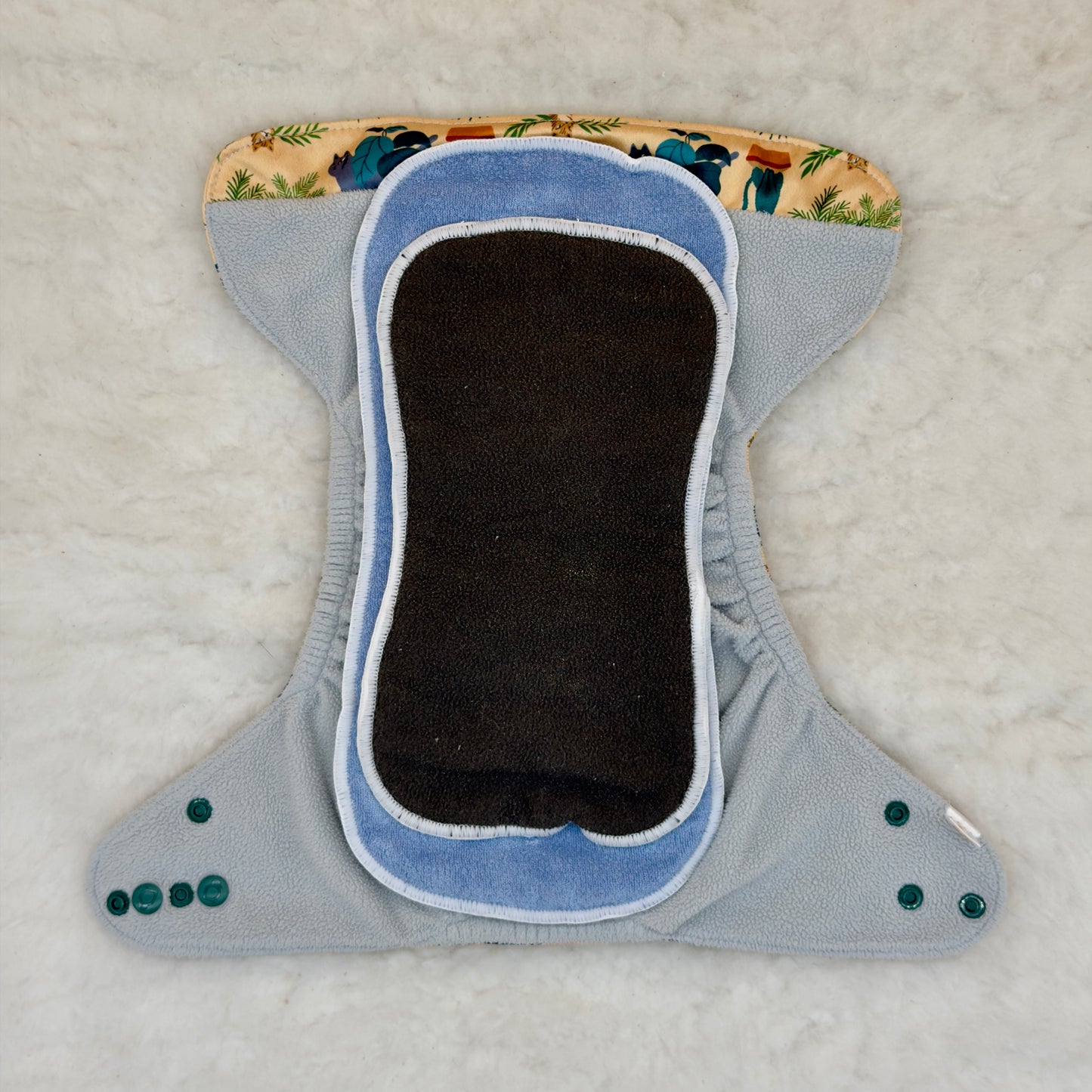 Lil Helper Cats Houseplants The Tank Diaper with Inserts