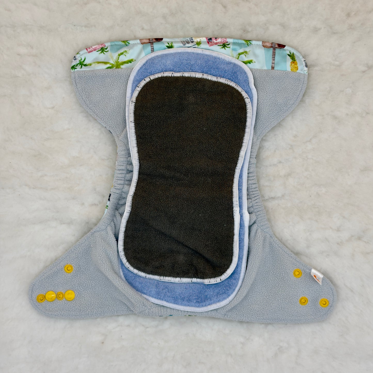 Lil Helper Summer The Tank Diaper with Inserts