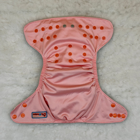 Lil Helper Solid Pink The Tank Diaper with Inserts