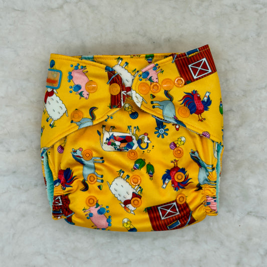 Lil Helper Farm The Tank Diaper with Inserts