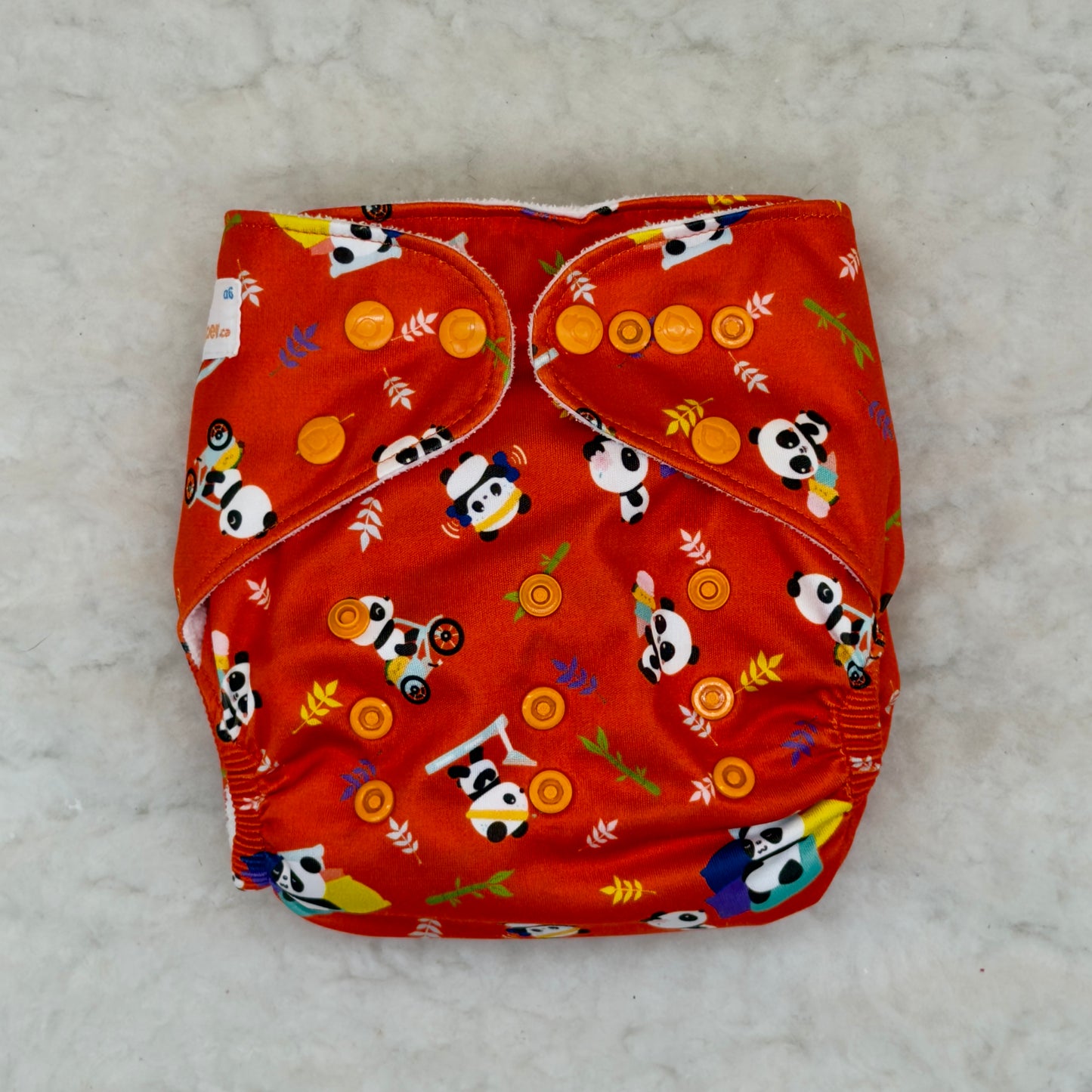 Lil Helper Panda The Tank Diaper with Inserts