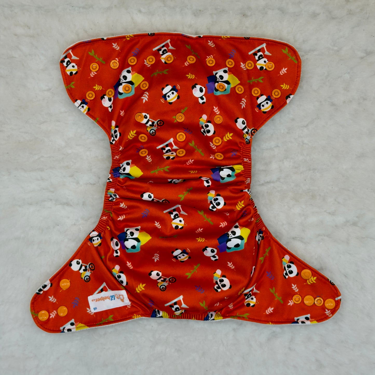 Lil Helper Panda The Tank Diaper with Inserts