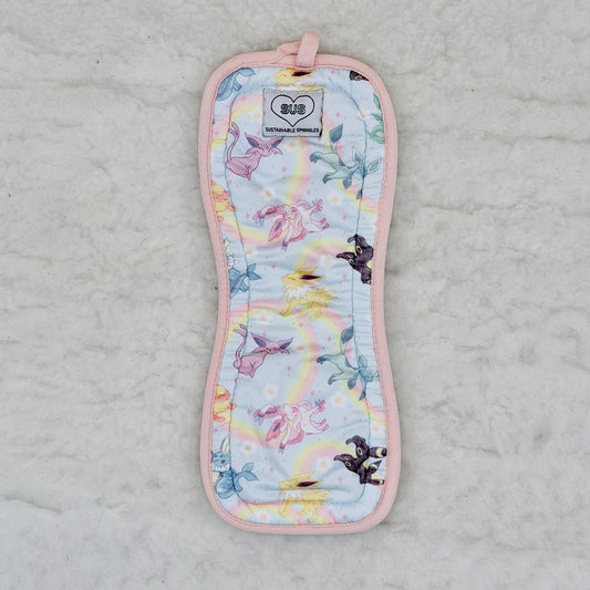 Sustainable Sprinkles Eeveelutions Contour Diaper Insert