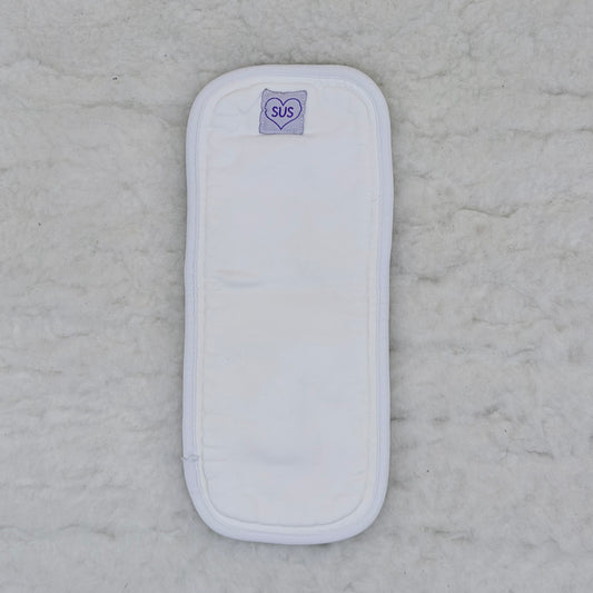 Sustainable Sprinkles Cloth Diaper Insert with White Edge