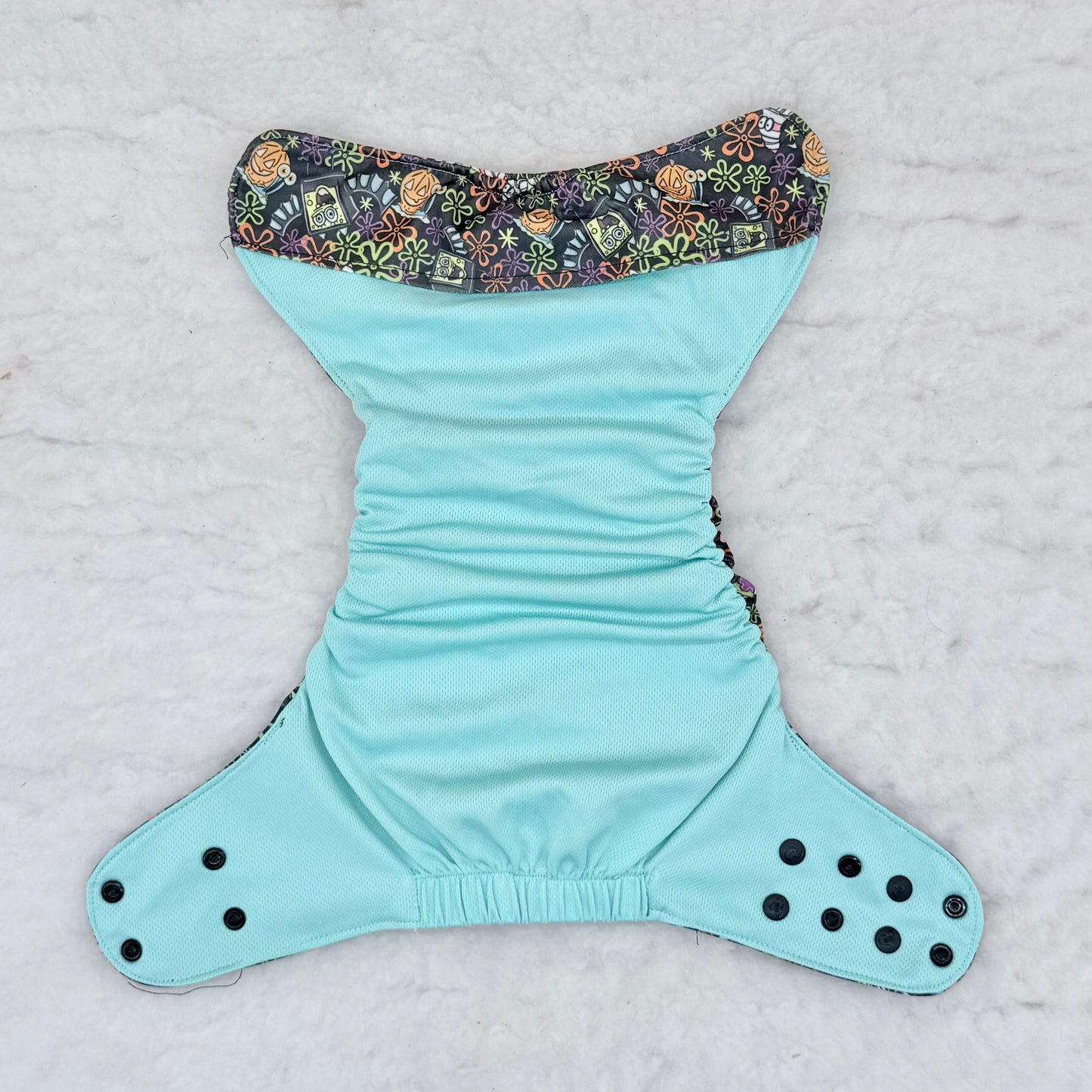 Sustainable Sprinkles (SUS) SpongeBob Halloween AWJ Pocket Diaper