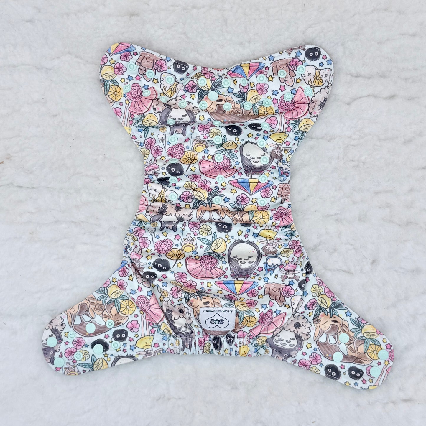 Sustainable Sprinkles (SUS) Studio Ghibli AWJ Pocket Diaper