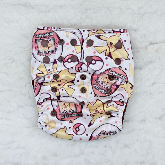 Bunny Bumz Pink Virtual Pet AWJ Pocket Diaper