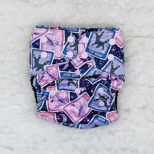 Cosmic Cloth & Company Tarot Cards Eeveelutions AWJ Pocket Diaper