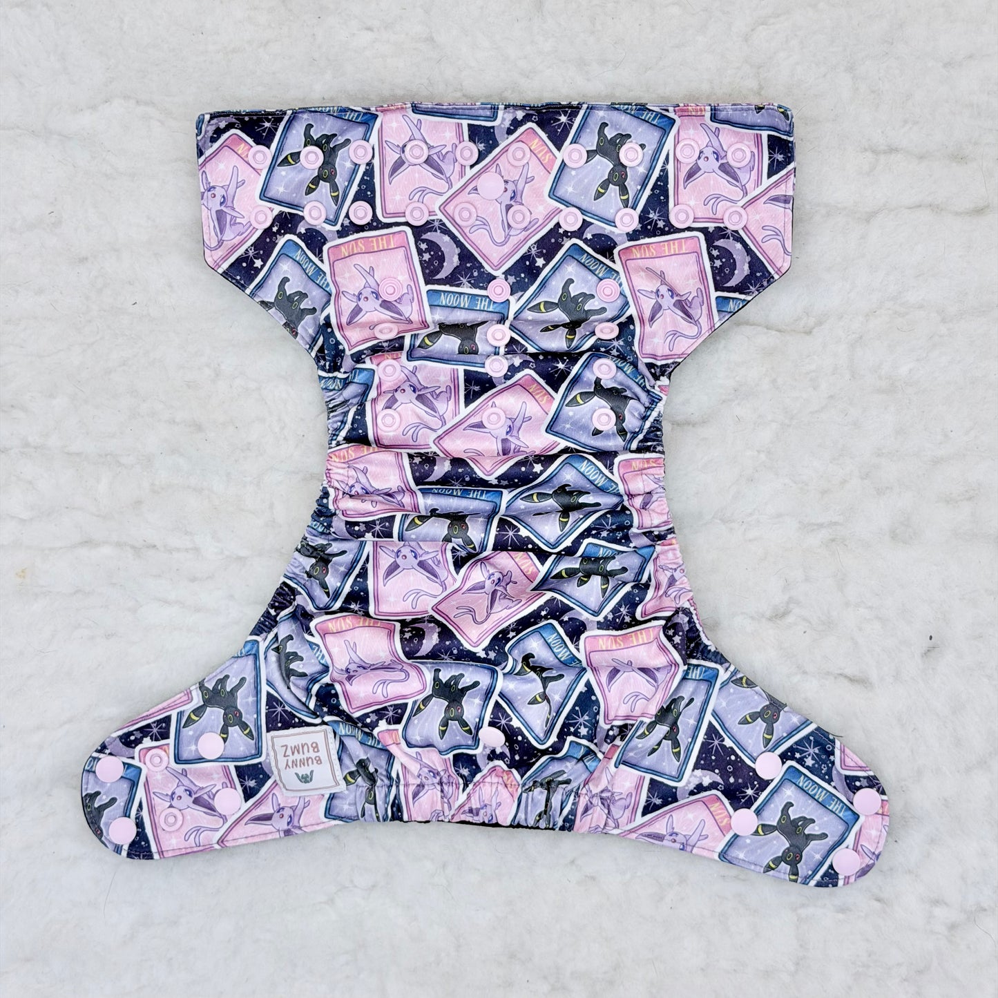 Cosmic Cloth & Company Tarot Cards Eeveelutions AWJ Pocket Diaper